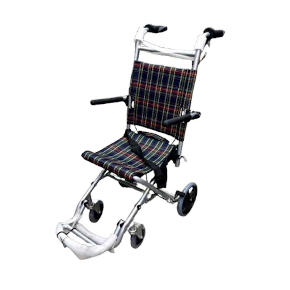ویلچر کالسکه ای مسافرتی آلومینیومی