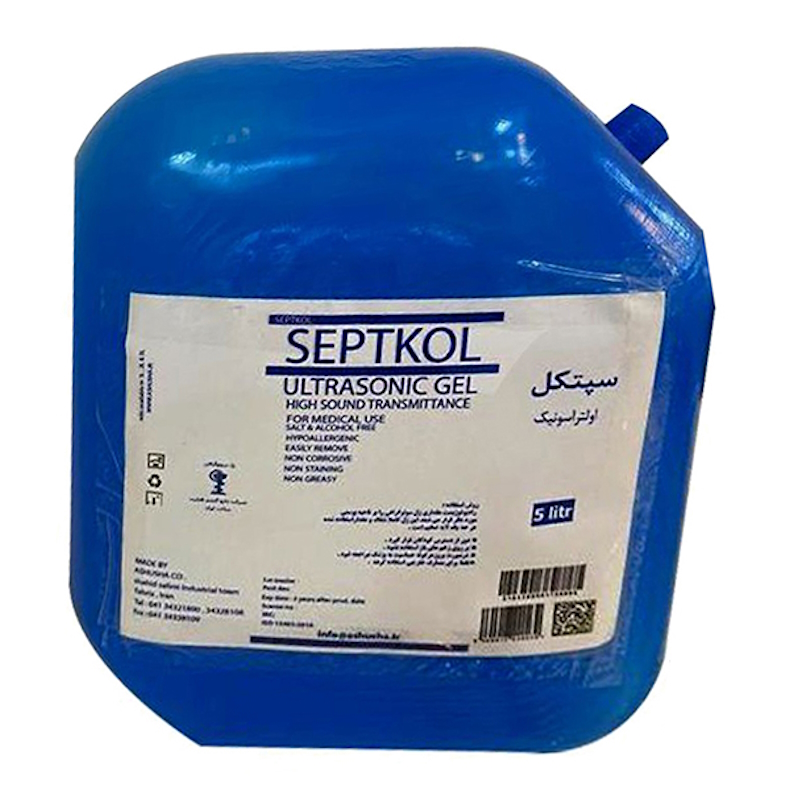 ژل سونوگرافی اولتراسونیک سپتکل 5 لیتری